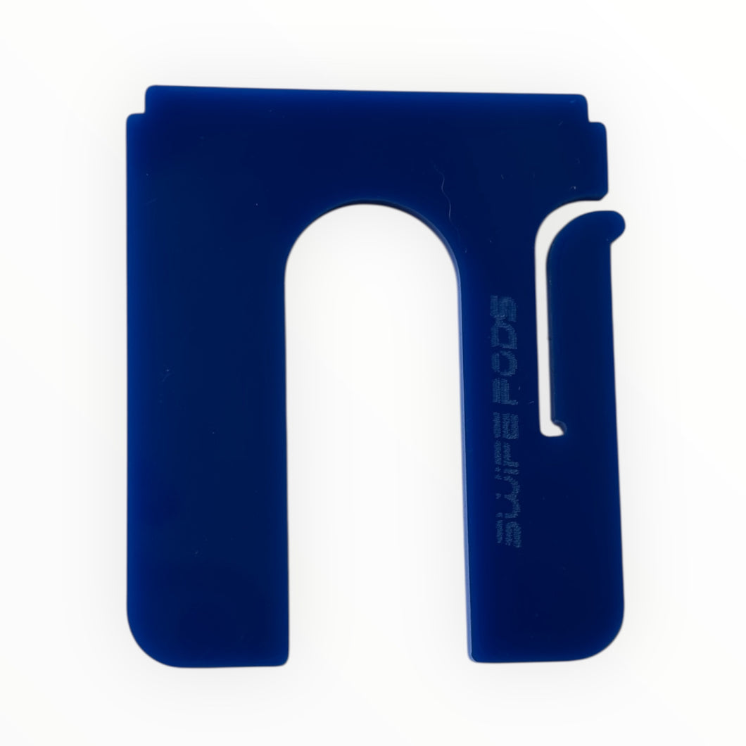 Blue Matte Lid